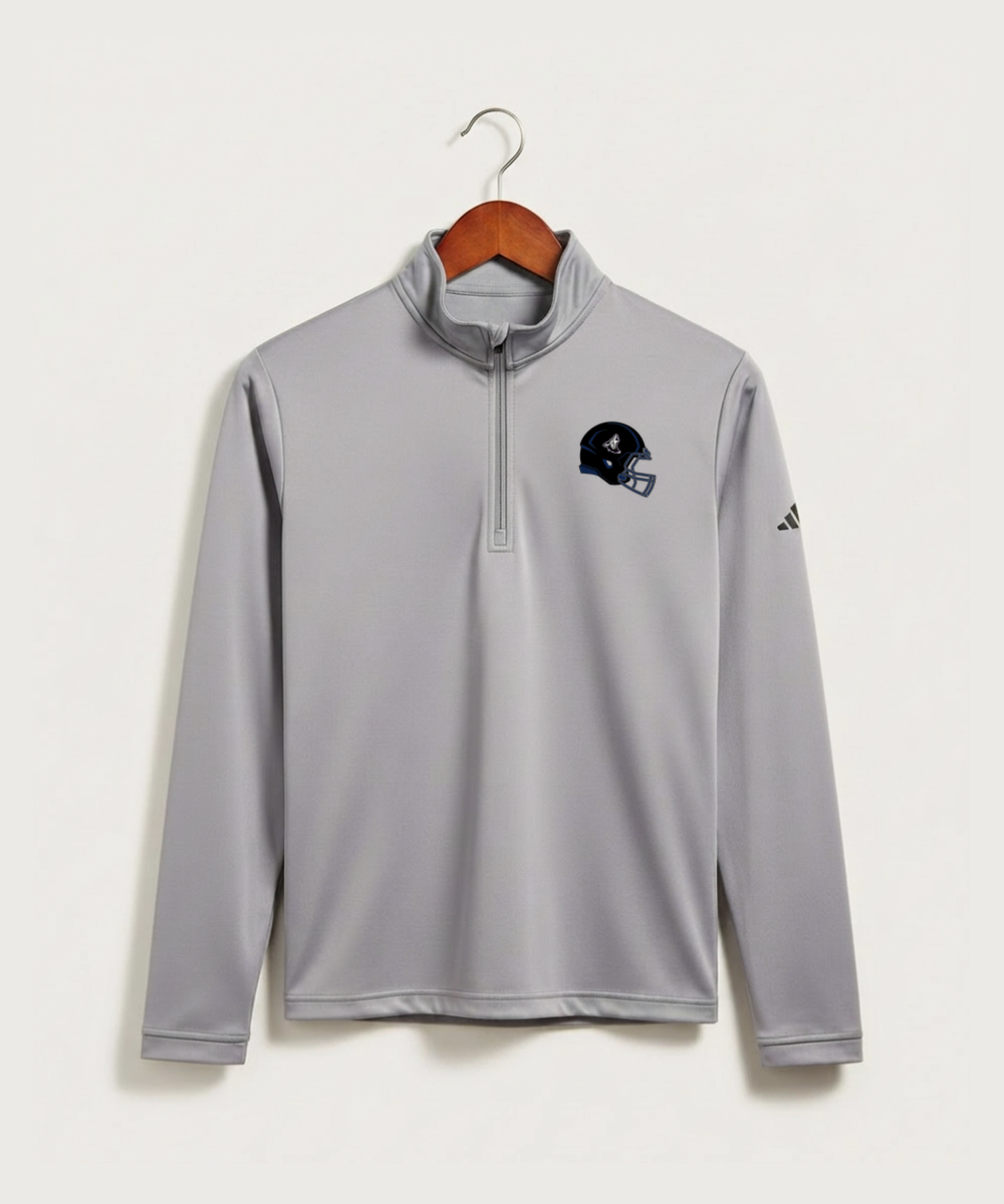 Heron Lake-Okabena High School Football (Boys) - Grey Three Men's Ultimate365 Lightweight Quarter-Zip Pullover