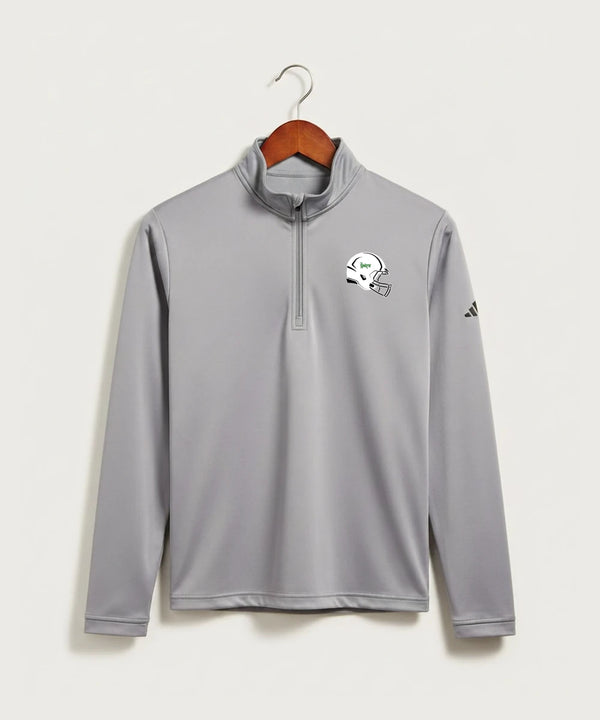 Holdingford High School Football (Boys) - Grey Three Men's Ultimate365 Lightweight Quarter-Zip Pullover