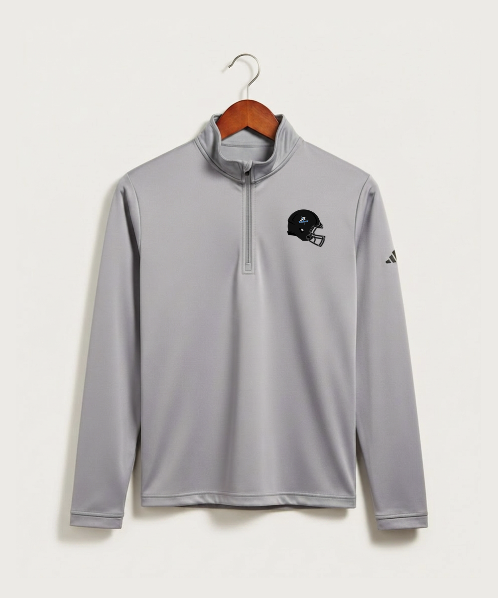Long Prairie Grey Eagle High School Football (Boys) - Grey Three Men's Ultimate365 Lightweight Quarter-Zip Pullover