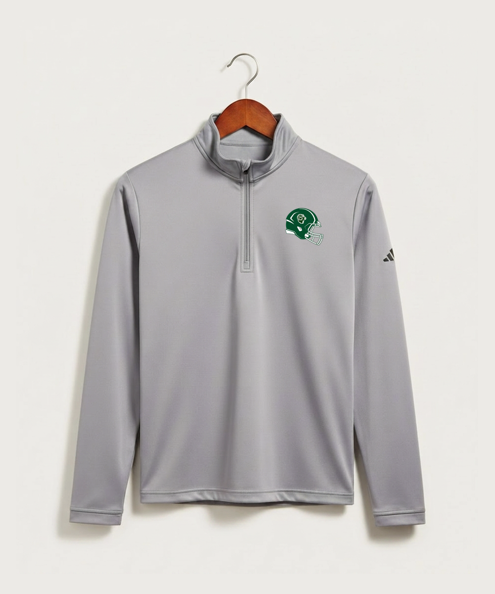 Roseau High School Football (Boys) - Grey Three Men's Ultimate365 Lightweight Quarter-Zip Pullover