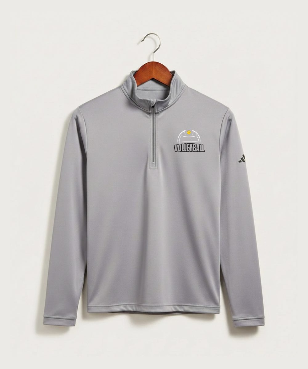 Plainview Elgin Millville H S Volleyball (Girls) - Grey Three Men's Ultimate365 Lightweight Quarter-Zip Pullover