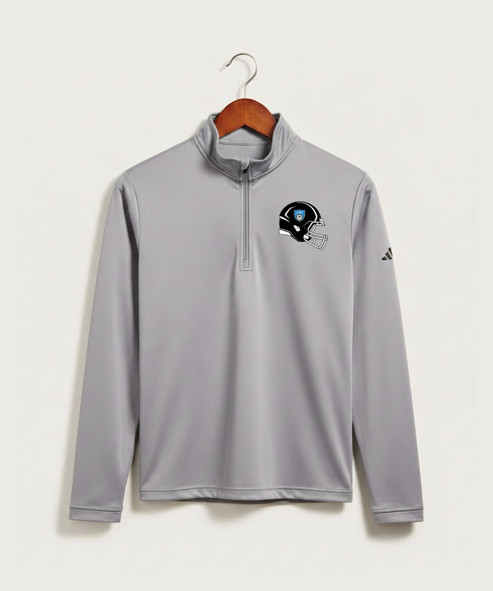 Janesville Waldorf Pemberton Football (Boys) - Grey Three Men's Ultimate365 Lightweight Quarter-Zip Pullover