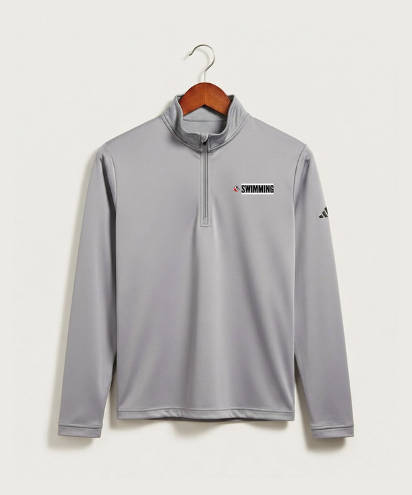 John Marshall High School Swim Dive Girls - Grey Three Men's Ultimate365 Lightweight Quarter-Zip Pullover