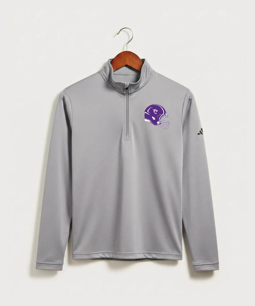 Granada-Huntley-East Chain/Truman Football (Boys) - Grey Three Men's Ultimate365 Lightweight Quarter-Zip Pullover