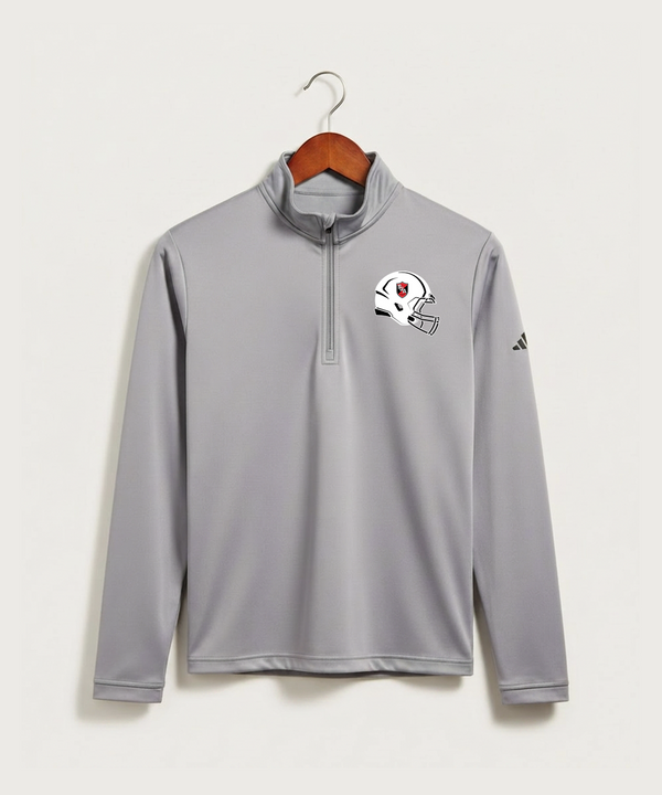 Saint James High School Football (Boys) - Grey Three Men's Ultimate365 Lightweight Quarter-Zip Pullover