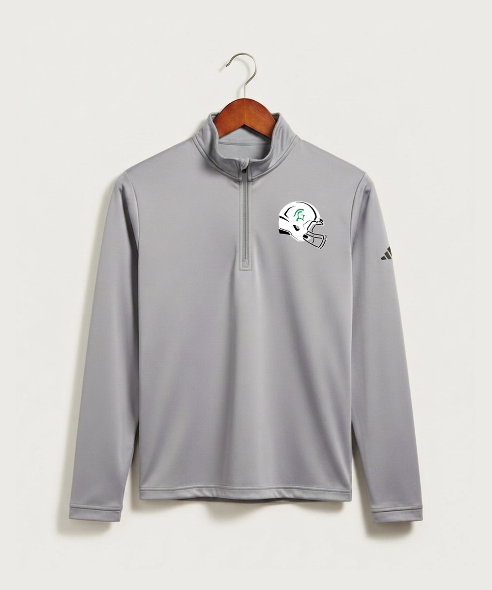 La Crescent High School Football (Boys) - Grey Three Men's Ultimate365 Lightweight Quarter-Zip Pullover