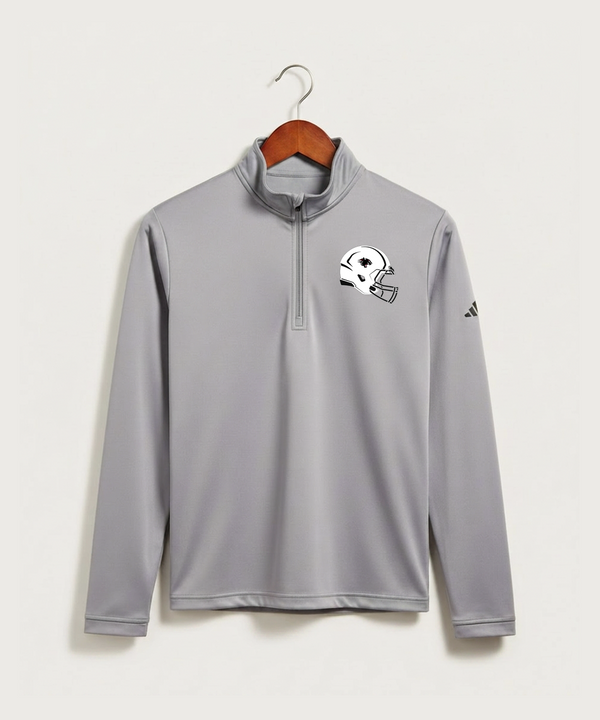 Nrheg Panthers High School Football (Boys) - Grey Three Men's Ultimate365 Lightweight Quarter-Zip Pullover