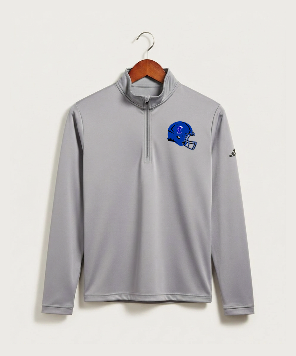Lakeview High School Football (Boys) - Grey Three Men's Ultimate365 Lightweight Quarter-Zip Pullover