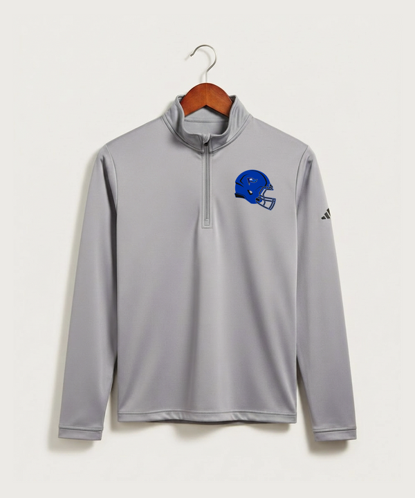 Red Lake County Central Football (Boys) - Grey Three Men's Ultimate365 Lightweight Quarter-Zip Pullover