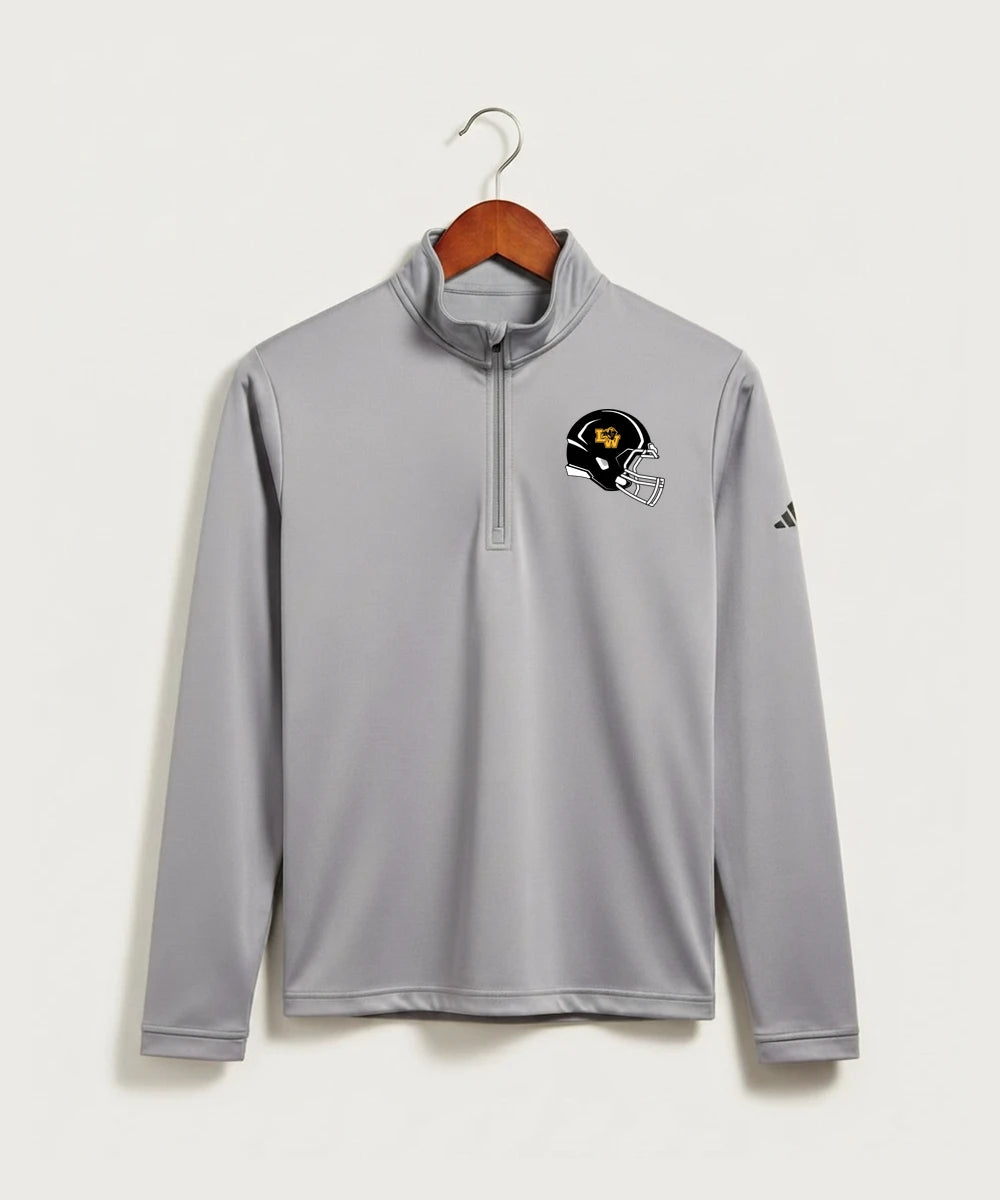 Le-Win Football - Grey Three Men's Ultimate365 Lightweight Quarter-Zip Pullover