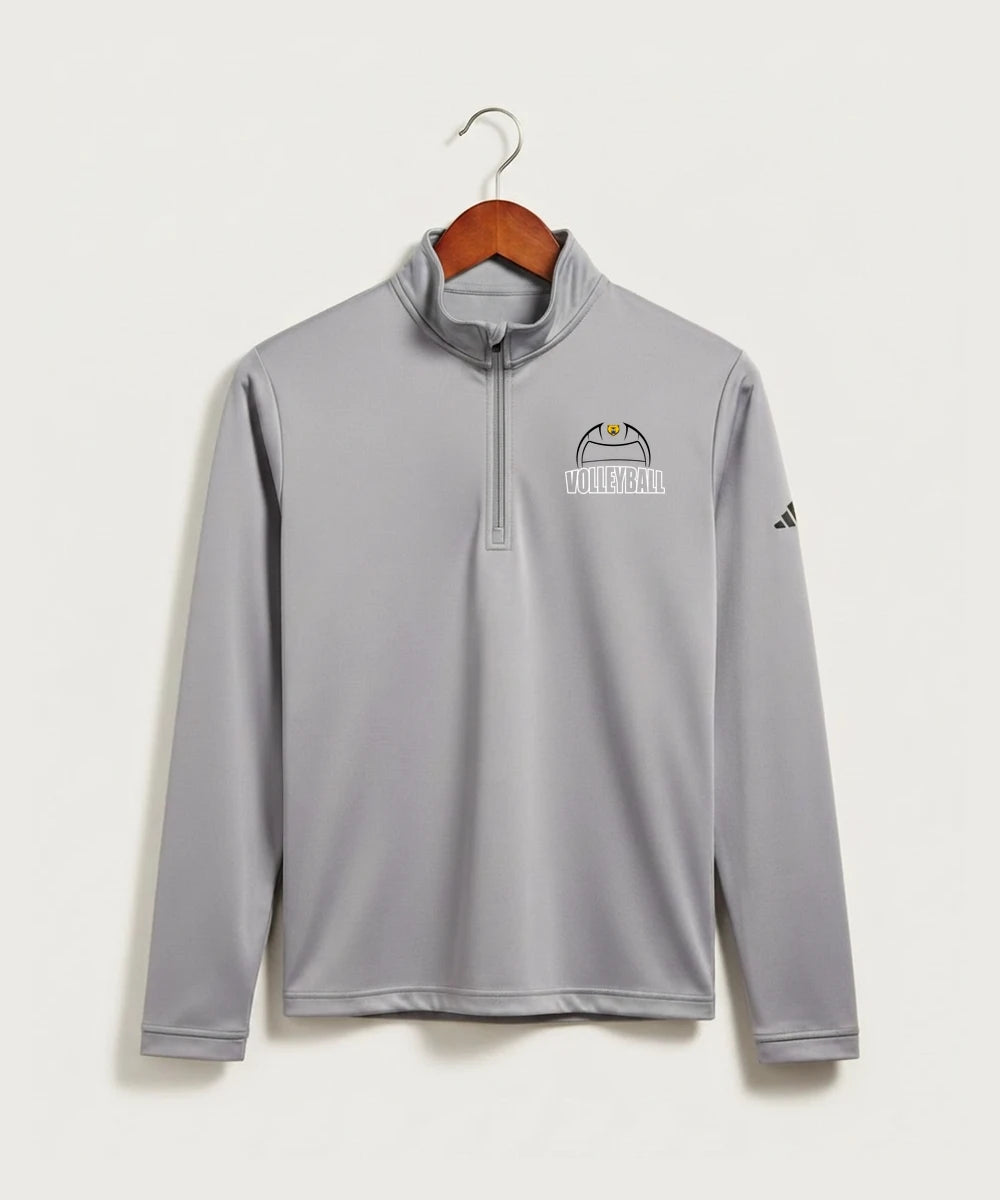 Byron High School Volleyball (Girls) - Grey Three Men's Ultimate365 Lightweight Quarter-Zip Pullover