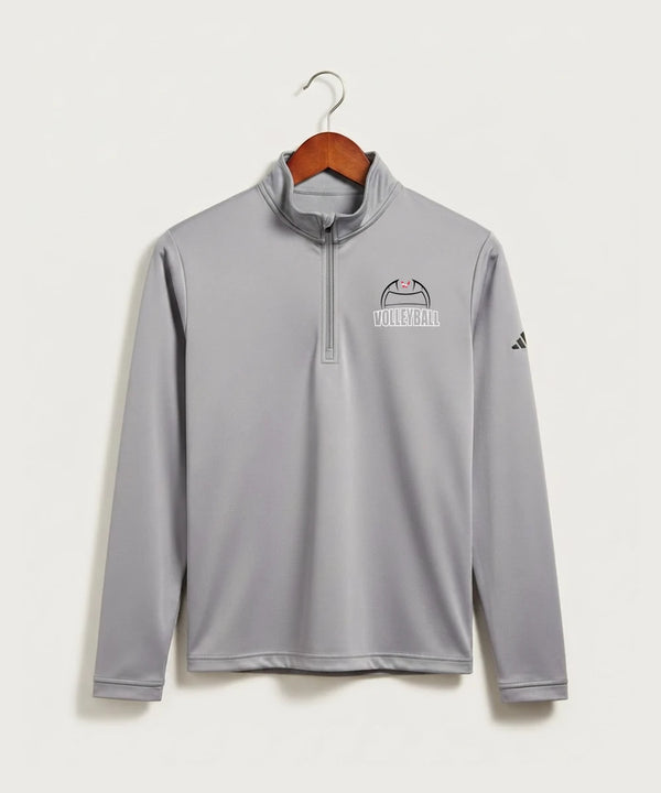 Wabasha Kellogg High School Volleyball (Girls) - Grey Three Men's Ultimate365 Lightweight Quarter-Zip Pullover
