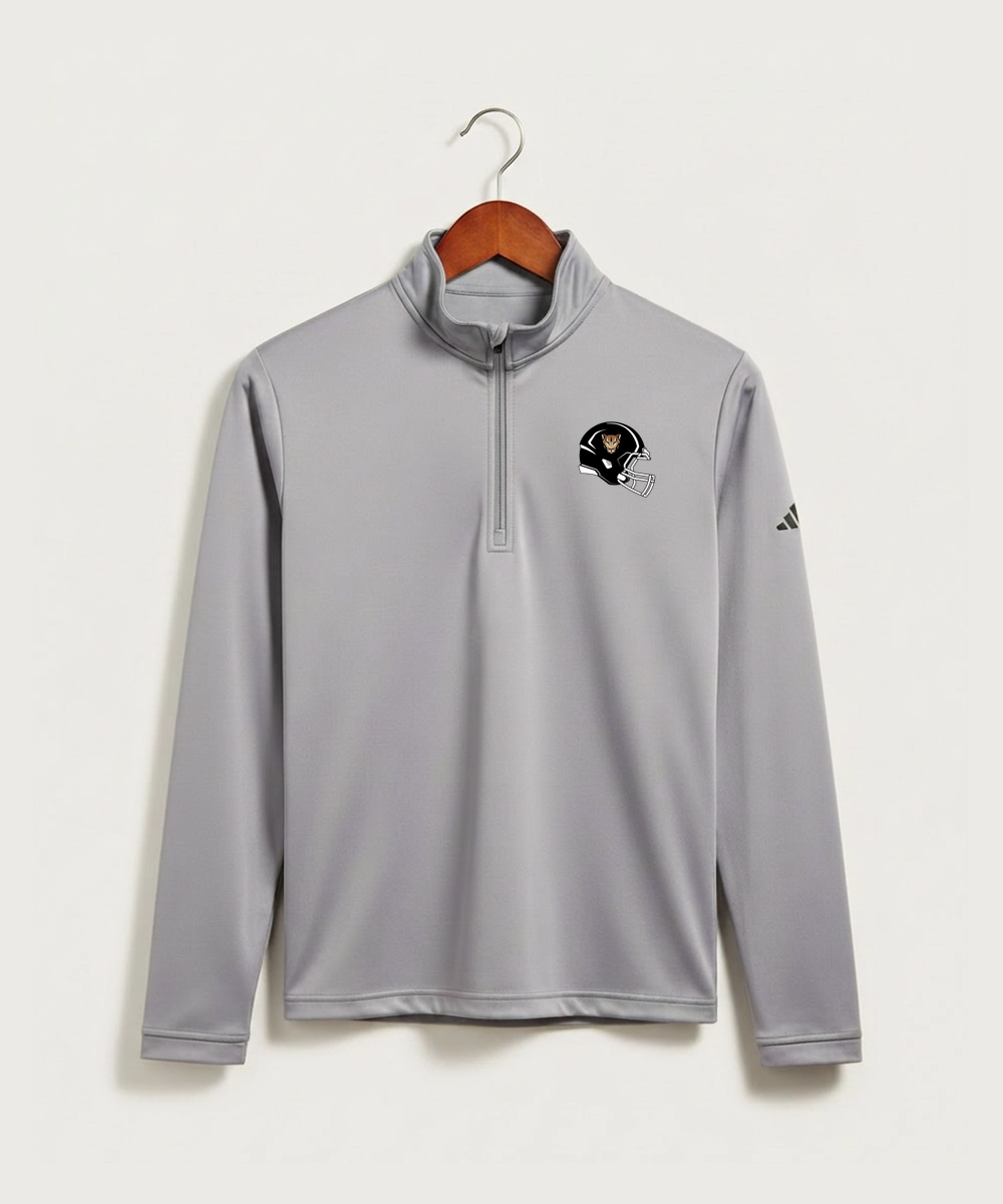 Ada Borup High School Football (Boys) - Grey Three Men's Ultimate365 Lightweight Quarter-Zip Pullover
