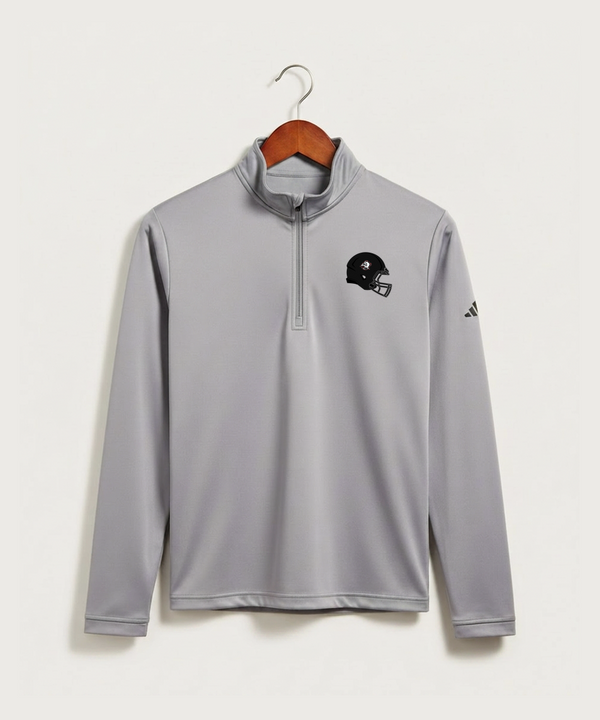 Buffalo High School Football (Boys) - Grey Three Men's Ultimate365 Lightweight Quarter-Zip Pullover