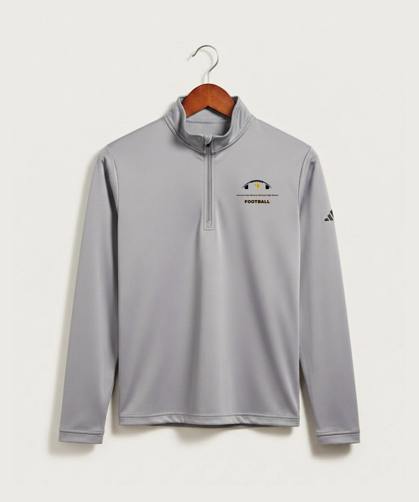 Howard Lake Waverly Winsted High School Football (Boys) - Grey Three Men's Ultimate365 Lightweight Quarter-Zip Pullover