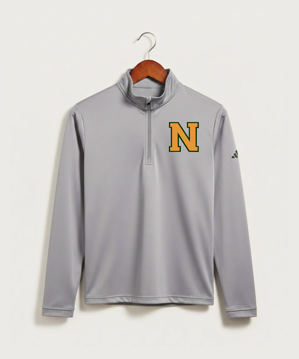 Nevis High School Volleyball (Girls) - Grey Three Men's Ultimate365 Lightweight Quarter-Zip Pullover