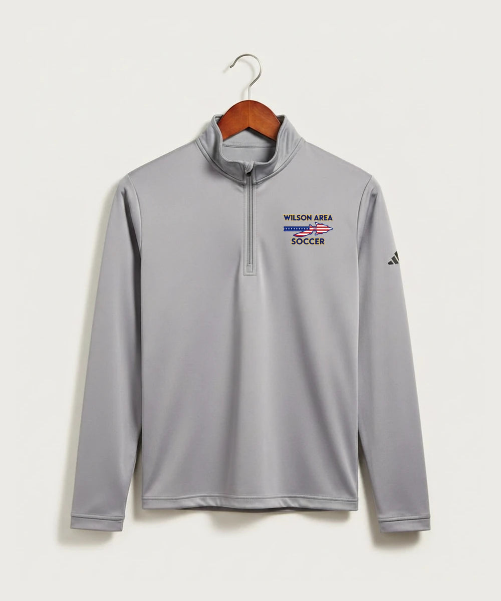 Wilson Area School Soccer Soccer - Grey Three Men's Ultimate365 Lightweight Quarter-Zip Pullover