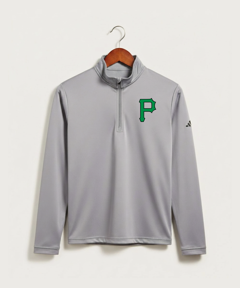 Pipestone Area High School Football (Boys) - Grey Three Men's Ultimate365 Lightweight Quarter-Zip Pullover