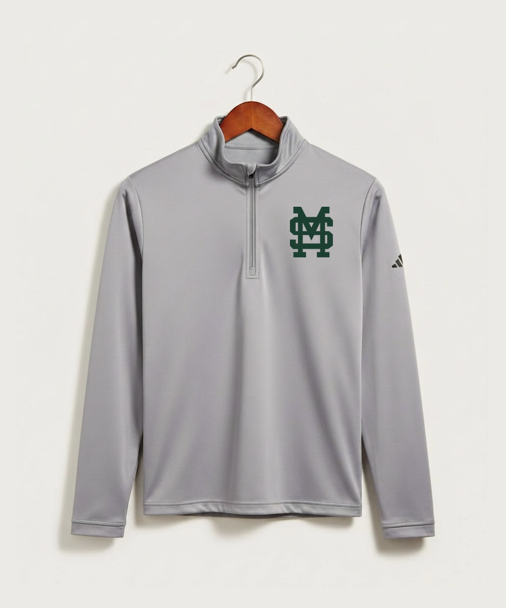 Sleepy Eye St. Mary's High School Athletics - Grey Three Men's Ultimate365 Lightweight Quarter-Zip Pullover