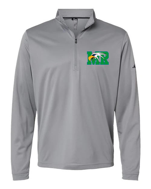 Maple River High School hockey_boys - Grey Three Men's Ultimate365 Lightweight Quarter-Zip Pullover
