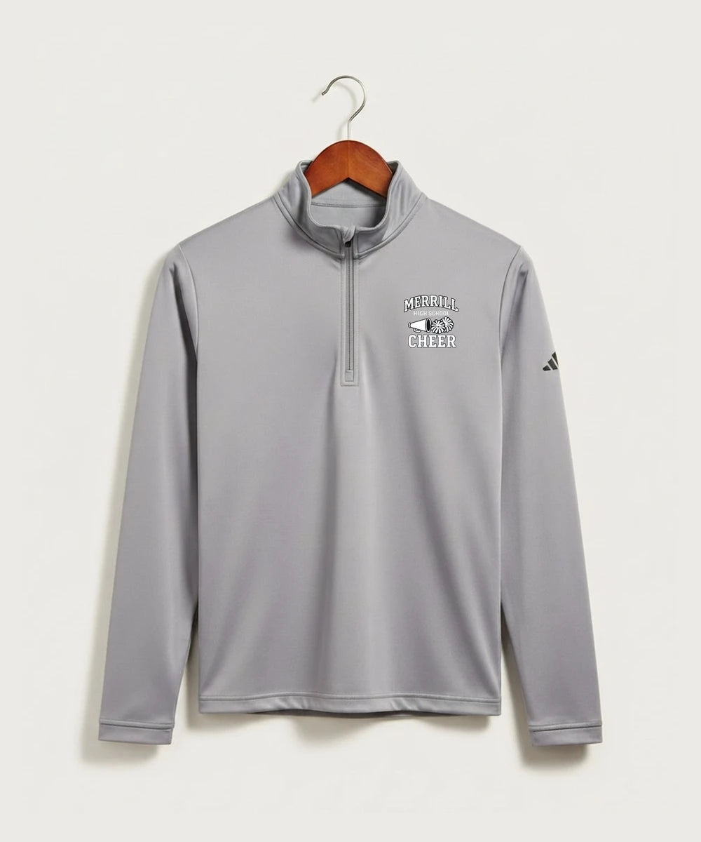 Merrill Dance and Cheer - Grey Three Men's Ultimate365 Lightweight Quarter-Zip Pullover