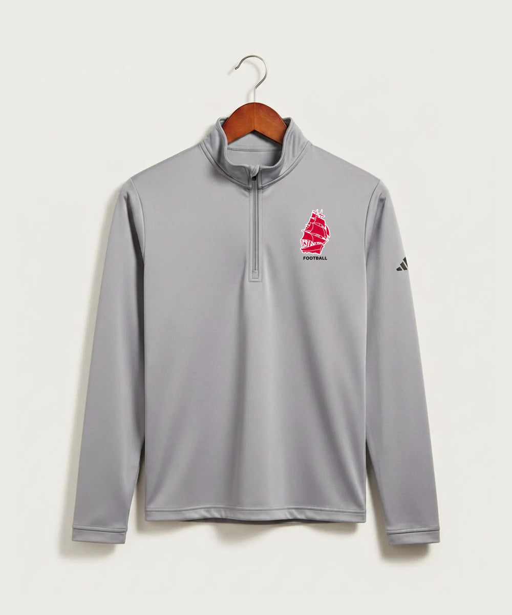 Amboy Football general - Grey Three Men's Ultimate365 Lightweight Quarter-Zip Pullover
