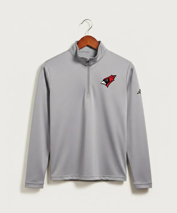 Willmar High School Athletics - Grey Three Men's Ultimate365 Lightweight Quarter-Zip Pullover