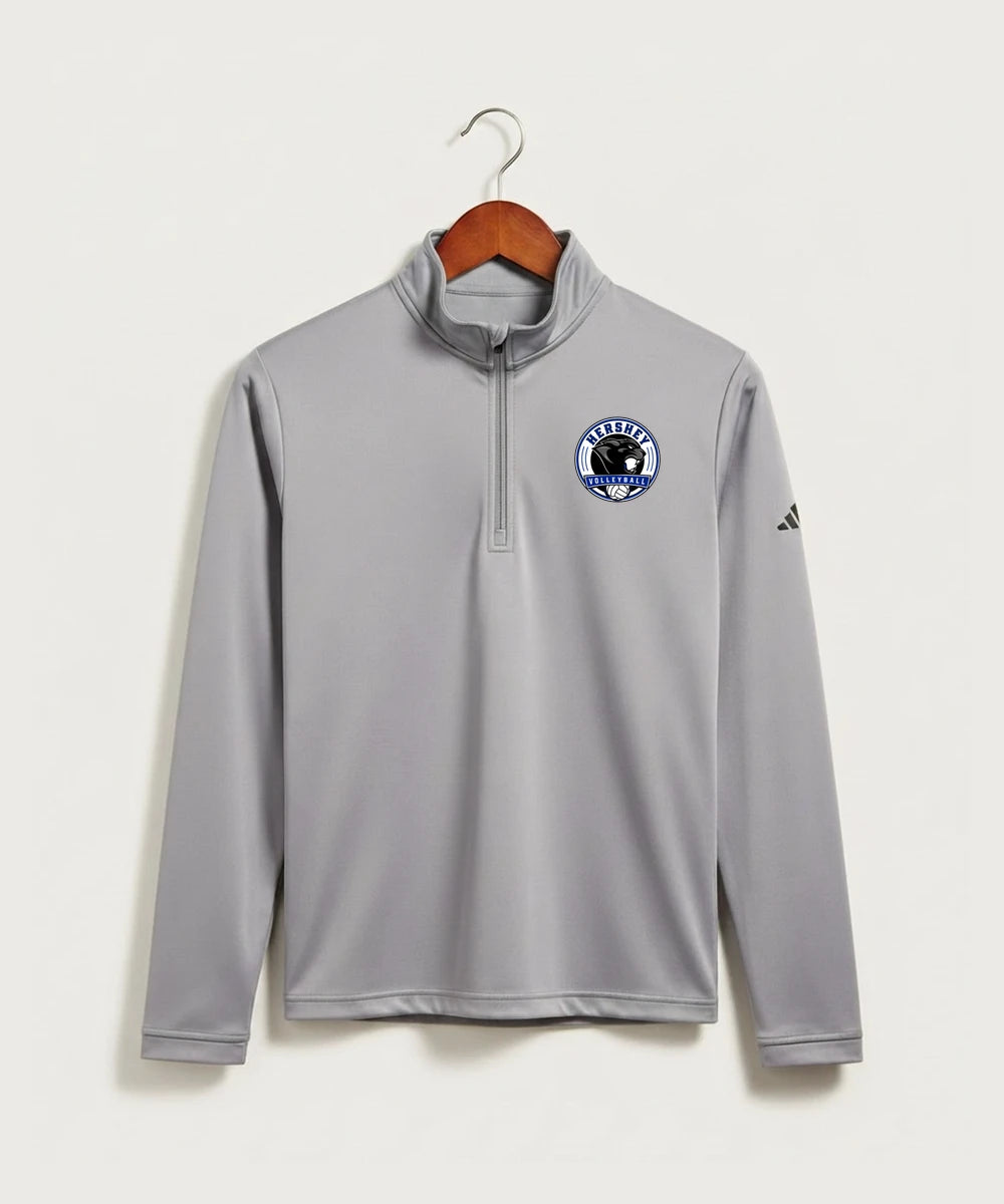 Hershey High School Volleyball Team Store - Grey Three Men's Ultimate365 Lightweight Quarter-Zip Pullover