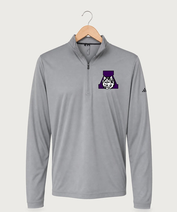 Albany High School Athletics - Grey Three Men's Ultimate365 Lightweight Quarter-Zip Pullover