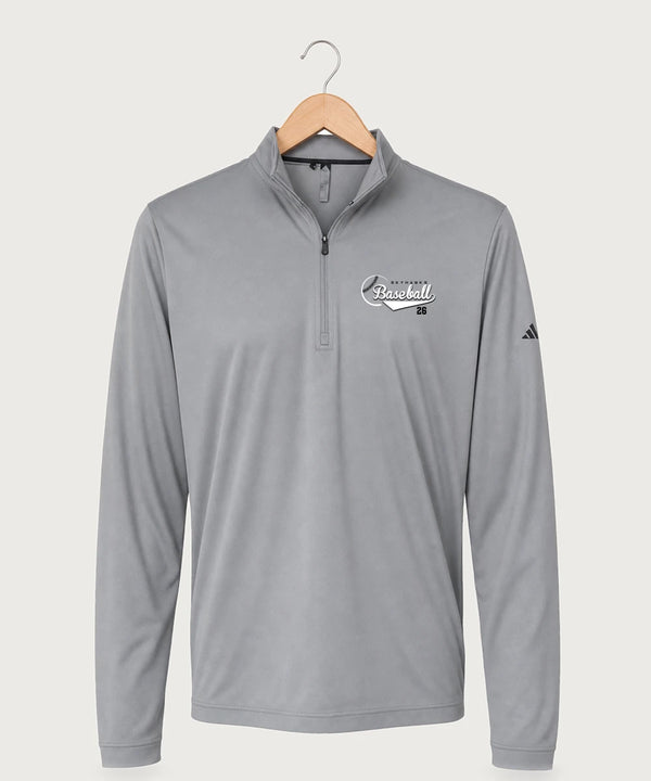 Sauk Valley Community College Baseball Team Store - Grey Three Men's Ultimate365 Lightweight Quarter-Zip Pullover