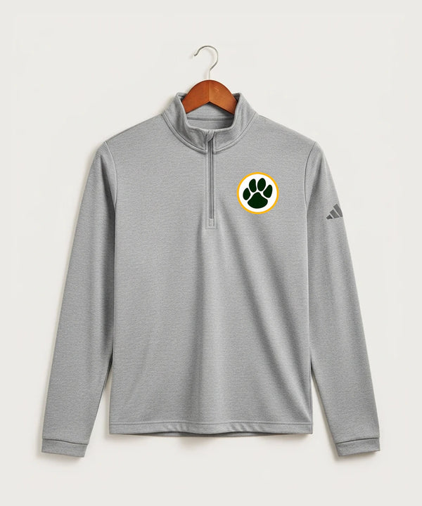 Ashwaubenon High School Football (Boys) - Grey Three Melange Men's Ultimate365 Lightweight Quarter-Zip Pullover