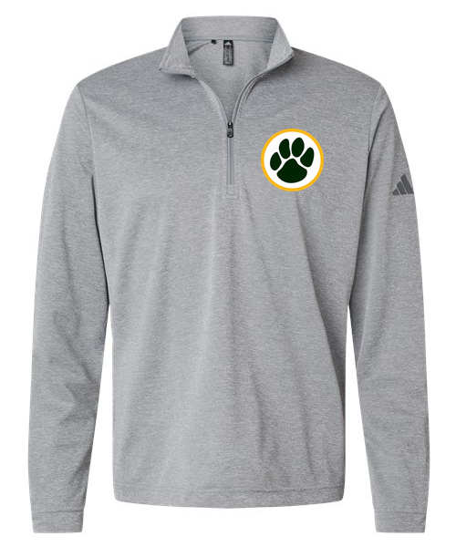 Ashwaubenon High School Baseball (Boys) - Grey Three Melange Men's Ultimate365 Lightweight Quarter-Zip Pullover