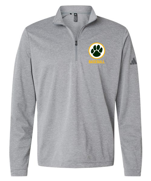 Ashwaubenon High School Baseball (Boys) - Grey Three Melange Men's Ultimate365 Lightweight Quarter-Zip Pullover