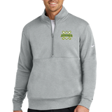 Atwater Baseball - Grey 1/2 Zip - Left Chest