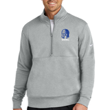 Brainerd Baseball - Grey 1/2 Zip - Left Chest