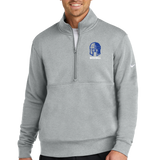 Brainerd Baseball - Grey 1/2 Zip - Left Chest
