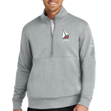 Detroit Lakes Softball - Grey 1/2 Zip - Left Chest