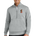 Logan Baseball - Grey 1/2 Zip - Left Chest