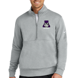 Albany Softball - Grey 1/2 Zip - Left Chest