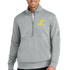 Lamberton LongSox Baseball - Grey 1/2 Zip - Left Chest