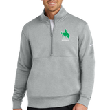 Breckenridge Baseball - Grey 1/2 Zip - Left Chest