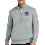 South Ridge Baseball - Grey 1/2 Zip - Left Chest