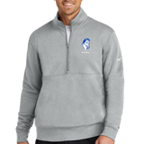 Mora Softball - Grey 1/2 Zip - Left Chest
