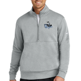 Russell-Tyler-Ruthon Softball - Grey 1/2 Zip - Left Chest
