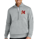 Mankato Area Youth Baseball Association - Grey 1/2 Zip - Left Chest