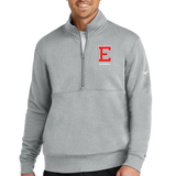 Duluth East Baseball - Grey 1/2 Zip - Left Chest