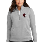 Broken Bow Spring Sports - Grey 1/2 Zip - Left Chest