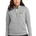 Clearview High School track_field - Grey 1/2 Zip - Left Chest