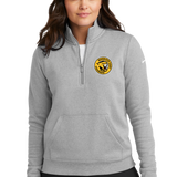 Mankato East Spring - Grey 1/2 Zip - Left Chest