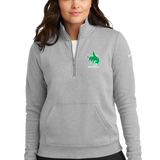 Breckenridge Baseball - Grey 1/2 Zip - Left Chest